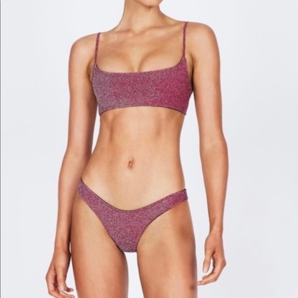 Triangl Mica Grape Sparkle Bikini